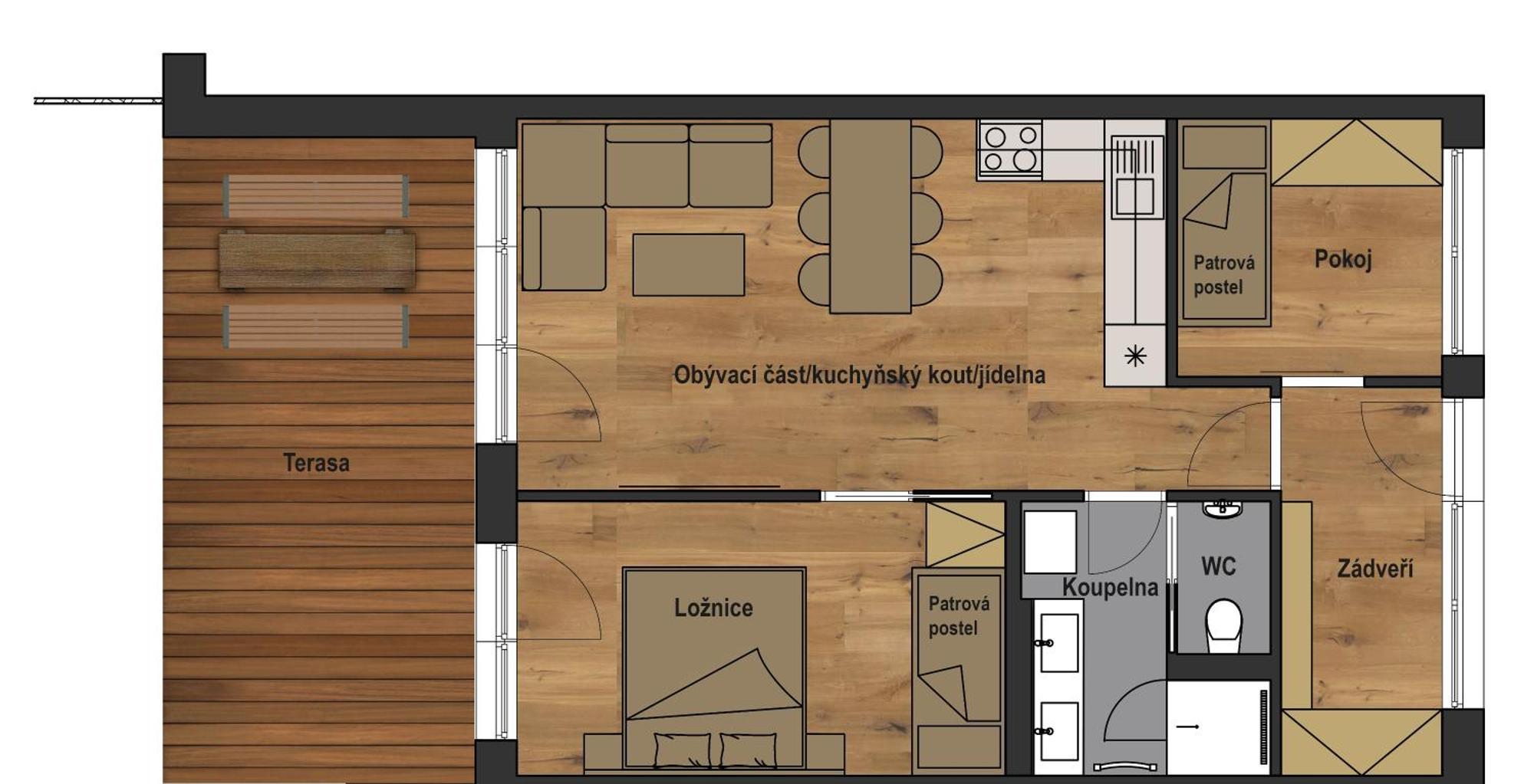 Barth Holiday - Ricky V Orlickych Horach Exterior photo